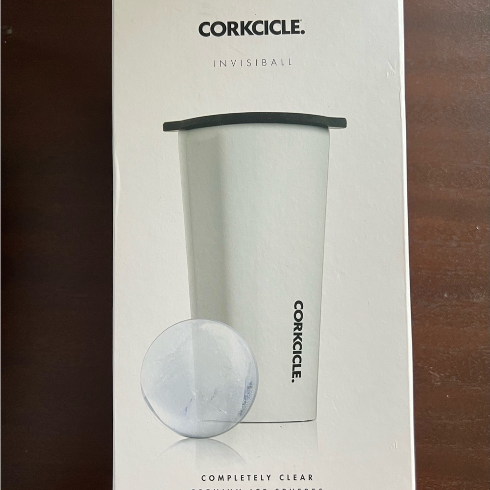 Corkcicle Invisiball Premium Ice Sphere Mold in White